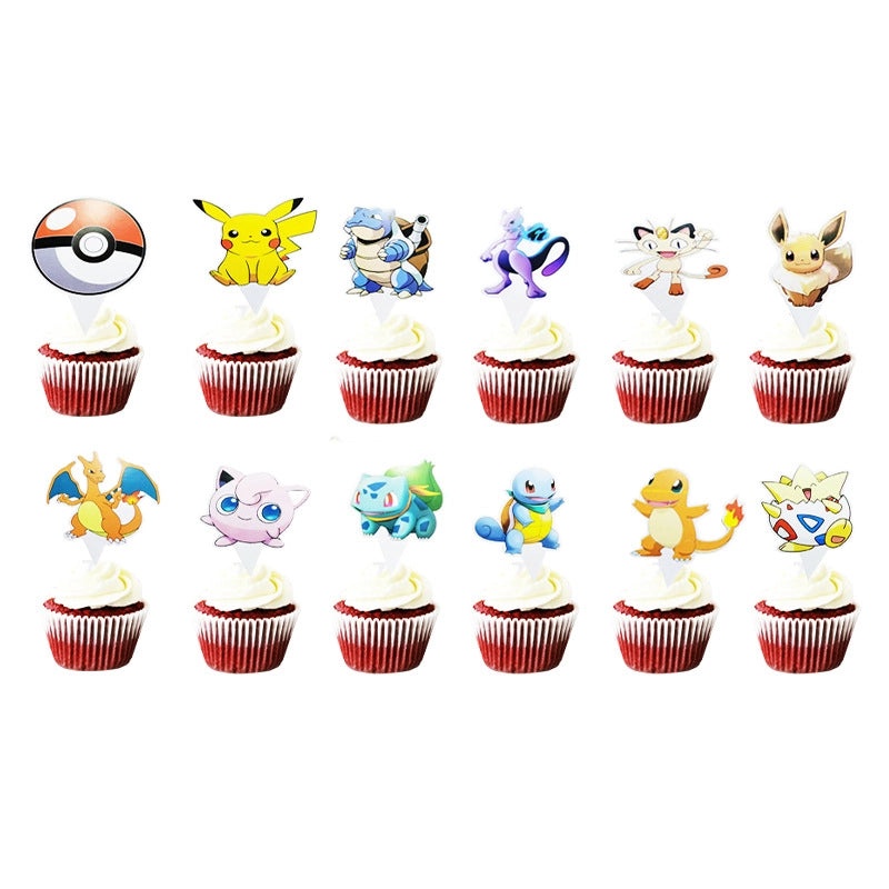 Birthday Cartoon Letter Aluminum Foil Flag Balloon for Cake Decorating | Party Supplies