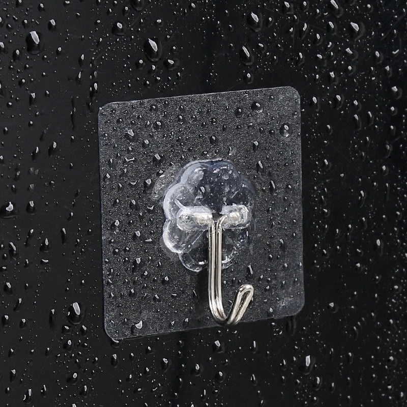 Durable Solid Color Plastic Hooks for Everyday Use|Home Organization & Storage Accessories