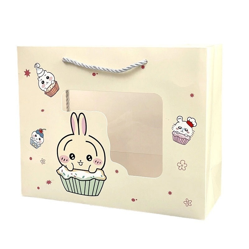 Cute Animal Cartoon Paper Gift Bags with Handles|Gift Bags & Wrapping Supplies