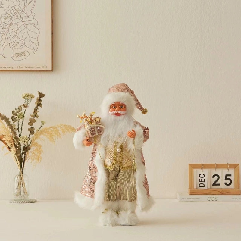 Festive Santa Claus PVC Christmas Party Decorations|Holiday Party Supplies