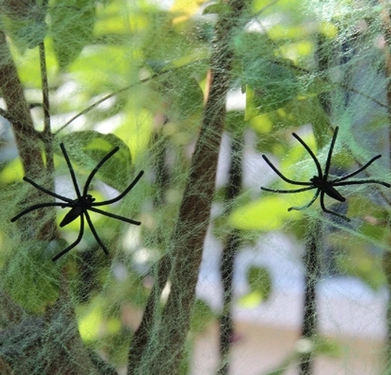 Minimalist Halloween Spider Web Cotton Yarn Accessory | Halloween Jewelry