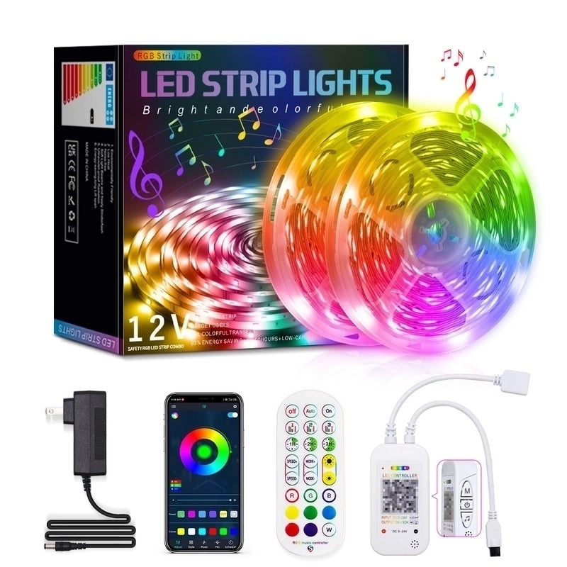 Geometric Synthetic Strip Lights for Party and Birthday Decor|Home Decor & Lighting