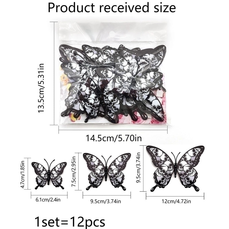 Elegant Butterfly PVC Wall Decal for Home Decor|Wall Stickers & Decals
