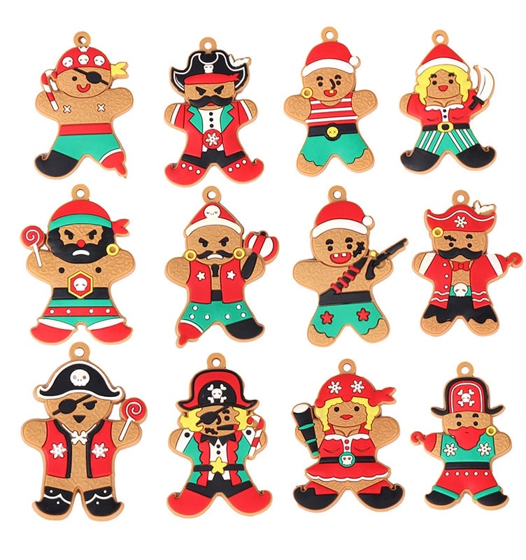 Christmas Gingerbread Man Pendant Ornament | Jewelry & Accessories