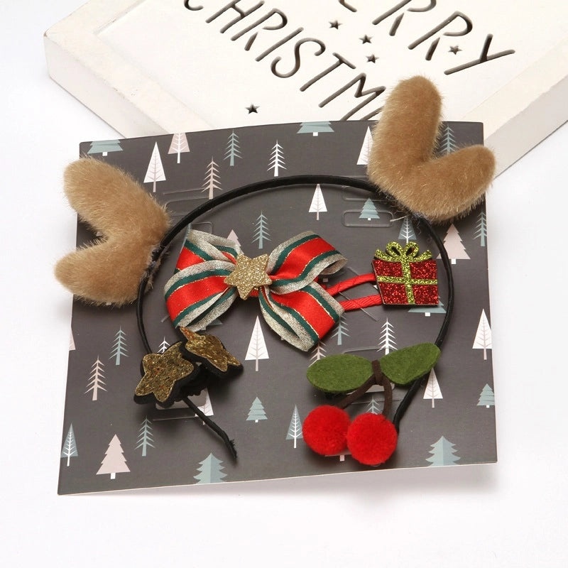 Festive Christmas Glasses Hairpin Accessories | Holiday Hair Accessories