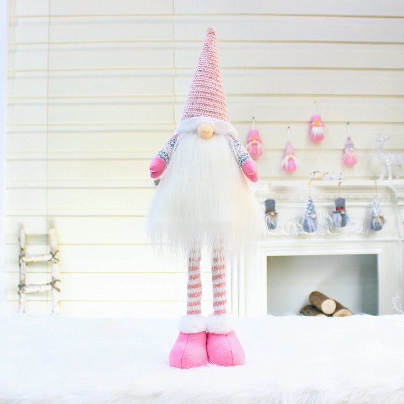 Christmas Telescopic Faceless Gnome Doll Window Decoration Supplies|Christmas Decorations