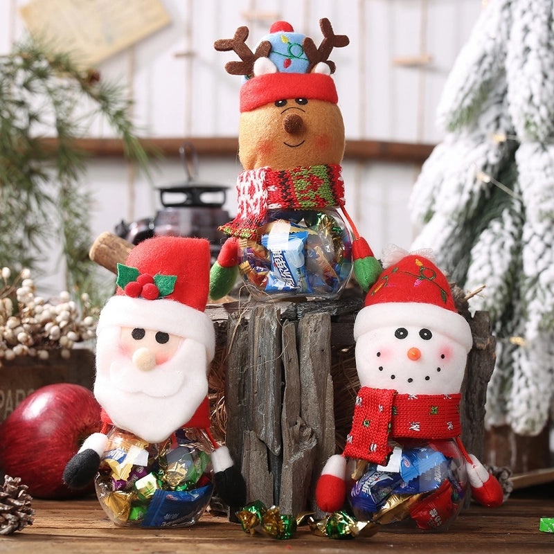 Christmas Cute Classic Plastic Table Ornaments for Festive Home Decor|Holiday Decorations