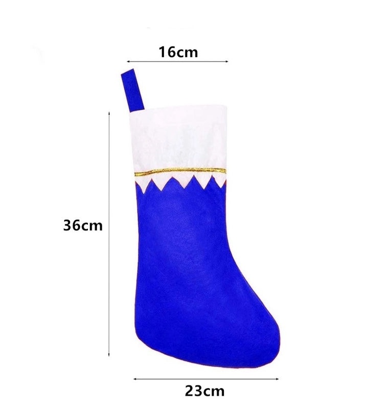 Minimalist Christmas Sock Nonwoven Decorative Prop for Daily Use|Home Decor & Seasonal Decorations