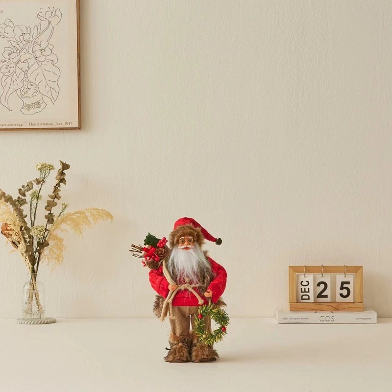 Festive Santa Claus PVC Christmas Party Decorations|Holiday Party Supplies
