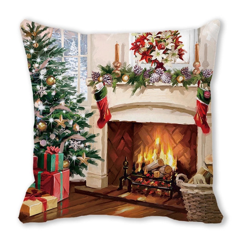 Festive Christmas Couch & Sofa Decorations for Holiday Home | Holiday Home Decor