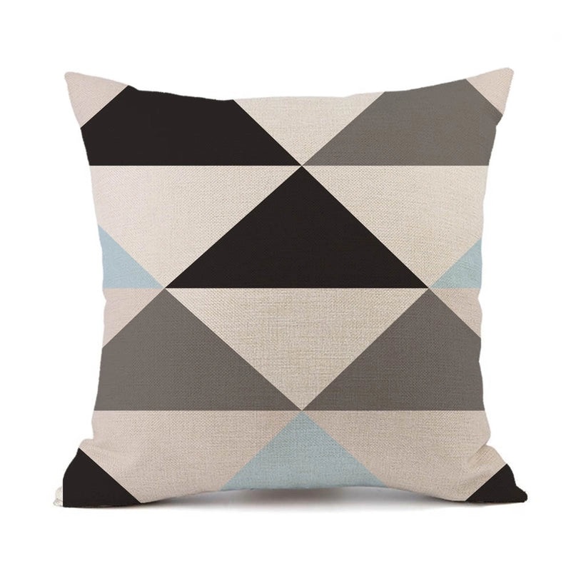 Rustic Geometric Pattern Decorative Pillow Covers|Home Decor & Pillows
