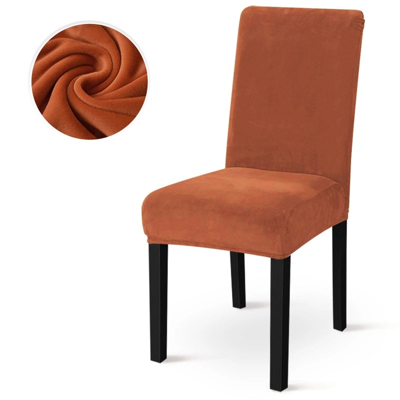Elegant Solid Color Polyester Chair Cover | Home Decor & Furniture Accessories
