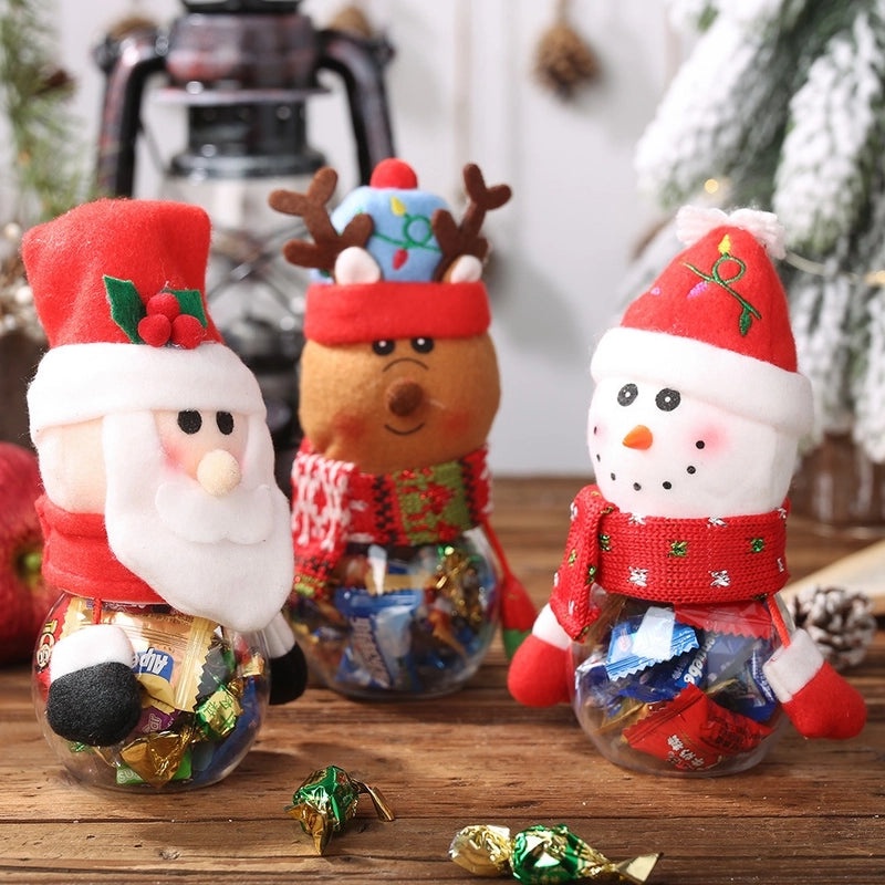 Christmas Cute Classic Plastic Table Ornaments for Festive Home Decor|Holiday Decorations
