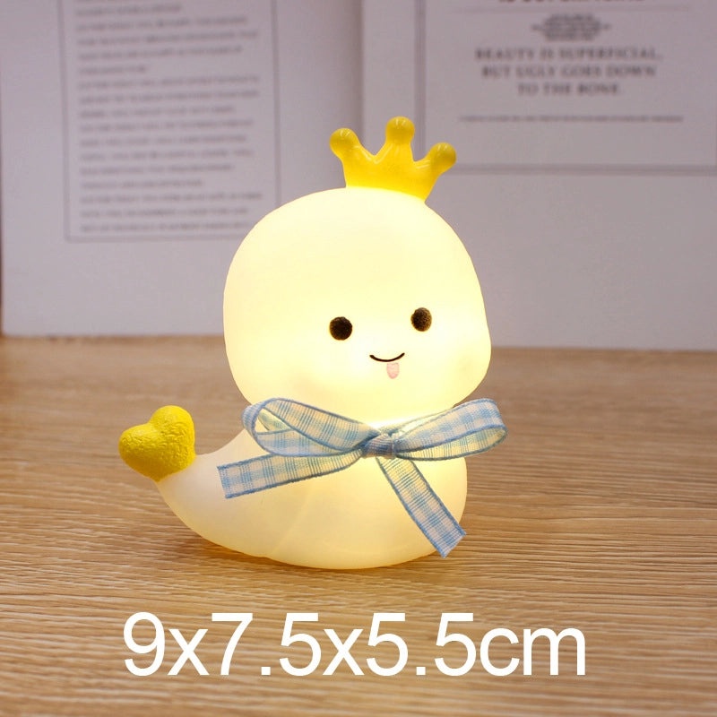 Adorable Bear and Duck Vinyl Night Lights for Indoor Birthday Decor|Home Decor Lighting