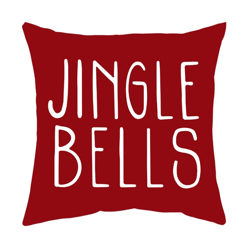 Christmas Tree Santa Elk Holiday Polyester Pillow Covers|Home Decor Pillows