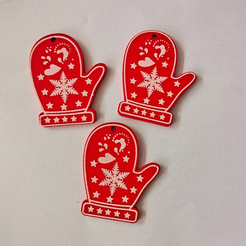 Creative Wooden Christmas Ornaments DIY Home Pendant Crafts Factory Direct | Home Decor & DIY Accessories