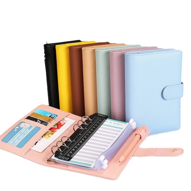 2 Pieces Solid Color PU Leather Spiral Notebooks for Graduation | Stationery & Office Supplies