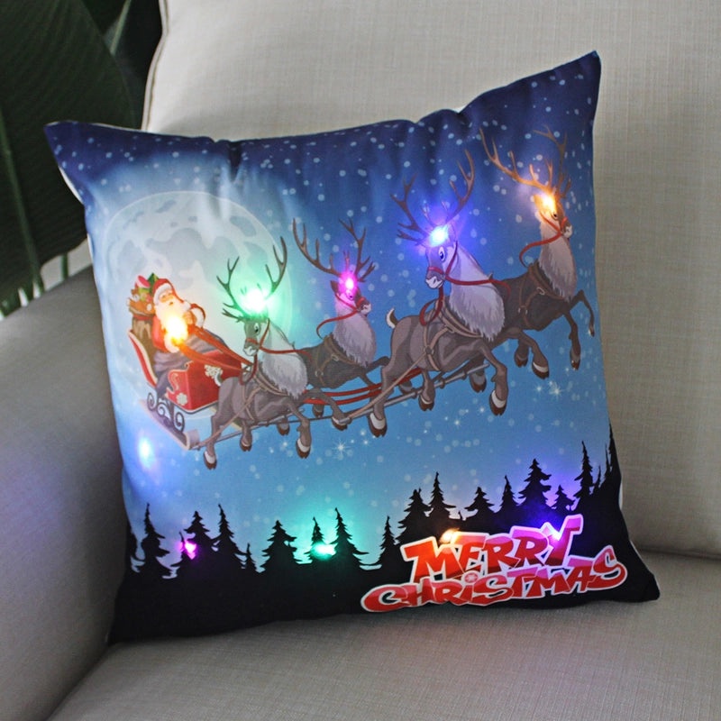 Christmas Santa Plush Pillow Covers|Home Decor Pillows