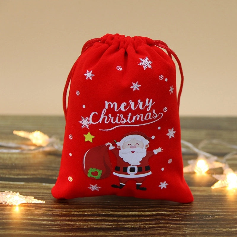 Christmas Nordic Style Christmas Tree Santa Claus Gift Wrapping Bags Party Festival Supplies|Holiday Gift Wrap & Bags