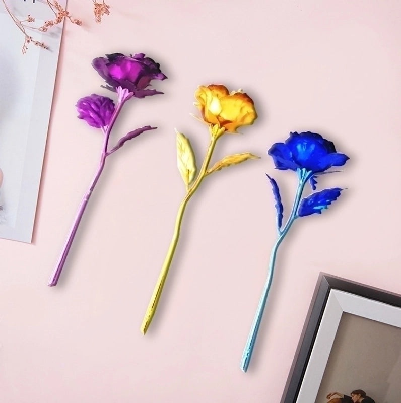 Rose Flower Solid Color PP Date Accessory | Jewelry & Accessories