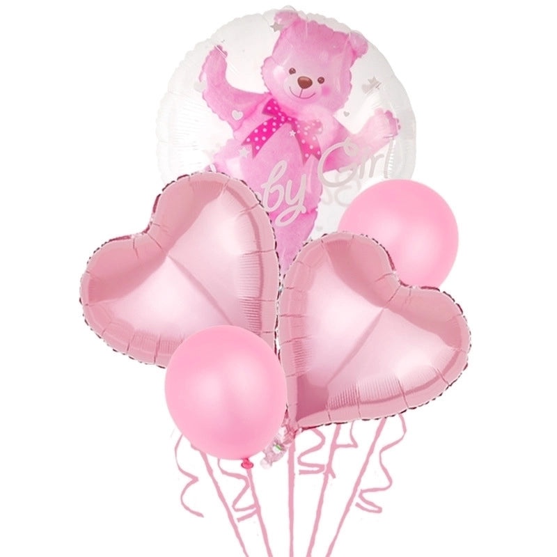 Birthday Bear Foil Balloon Set for Birthday Party Decoration|Party Supplies Balloons