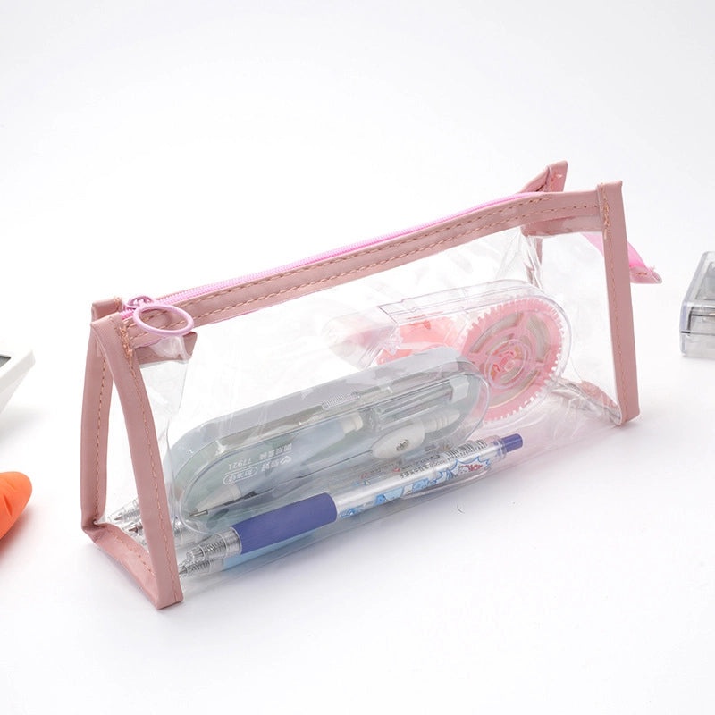 Large Transparent Pencil Case with High Capacity | Stationery Storage & Pencil Bags