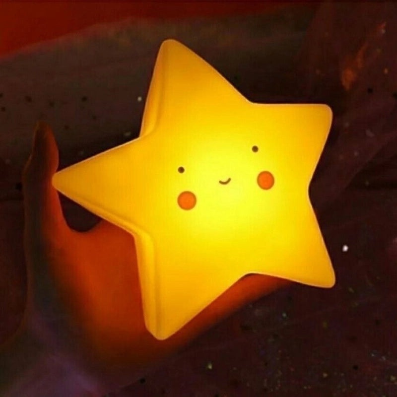 Mini Night Light for Bedroom | Bedside Luminous Table Lamp | Decorative Small Desk Lamp|Home Lighting|Nighttime Ambient Light|Bedroom Accessories