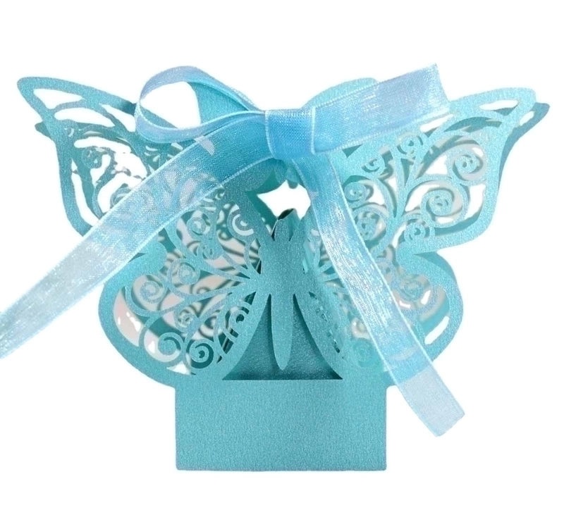 Iridescent Bow Knot Gift Bags 210g for Wedding Banquet|Gift Bags & Packaging