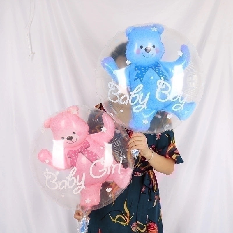 Birthday Bear Foil Balloon Set for Birthday Party Decoration|Party Supplies Balloons