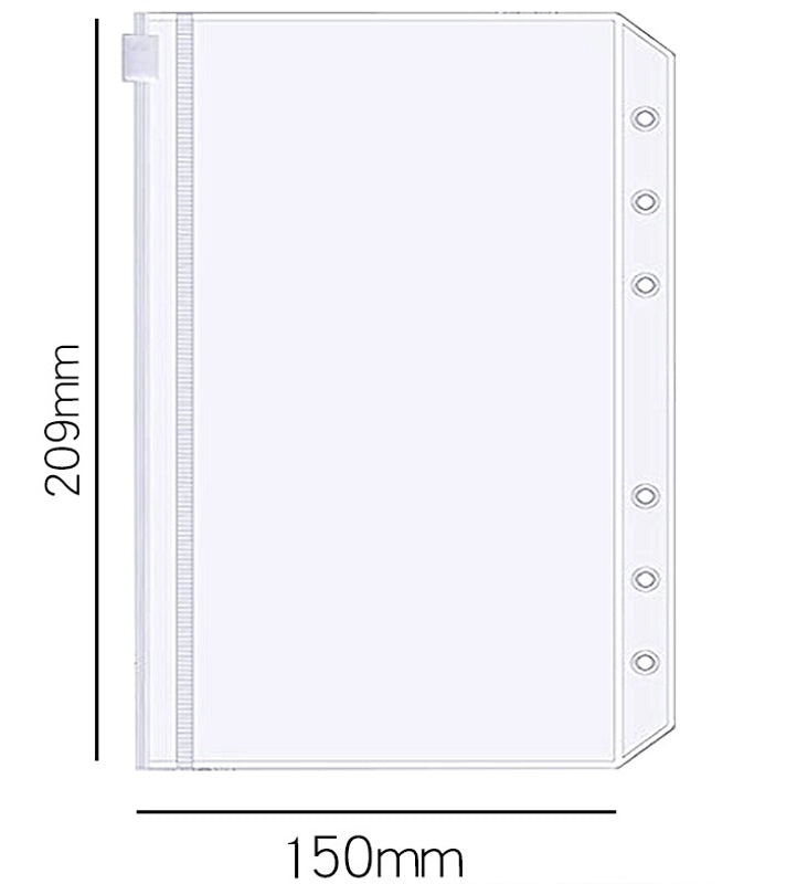 Clear PVC Minimalist Pencil Case for Daily Use|Stationery Storage Bags