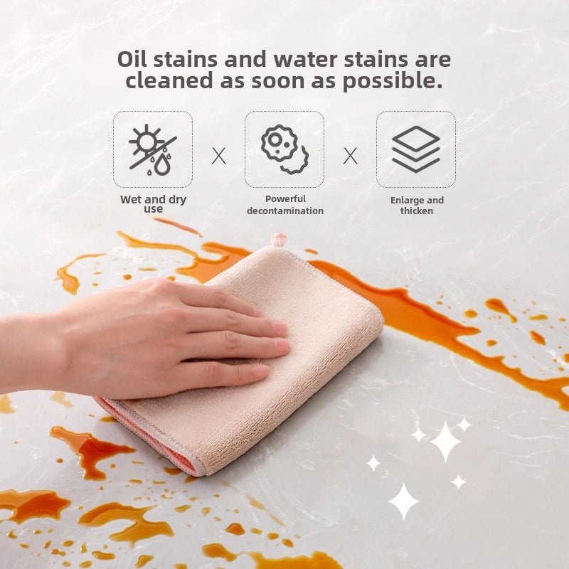 Thickened Microfiber Cleaning Cloth for Home and Furniture | Cleaning Supplies