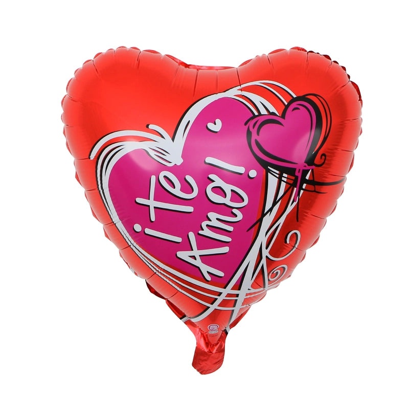 Romantic Heart-Shaped Aluminum Foil Balloons for Valentine’s Day Wedding Party Decorations|Party Supplies Balloons