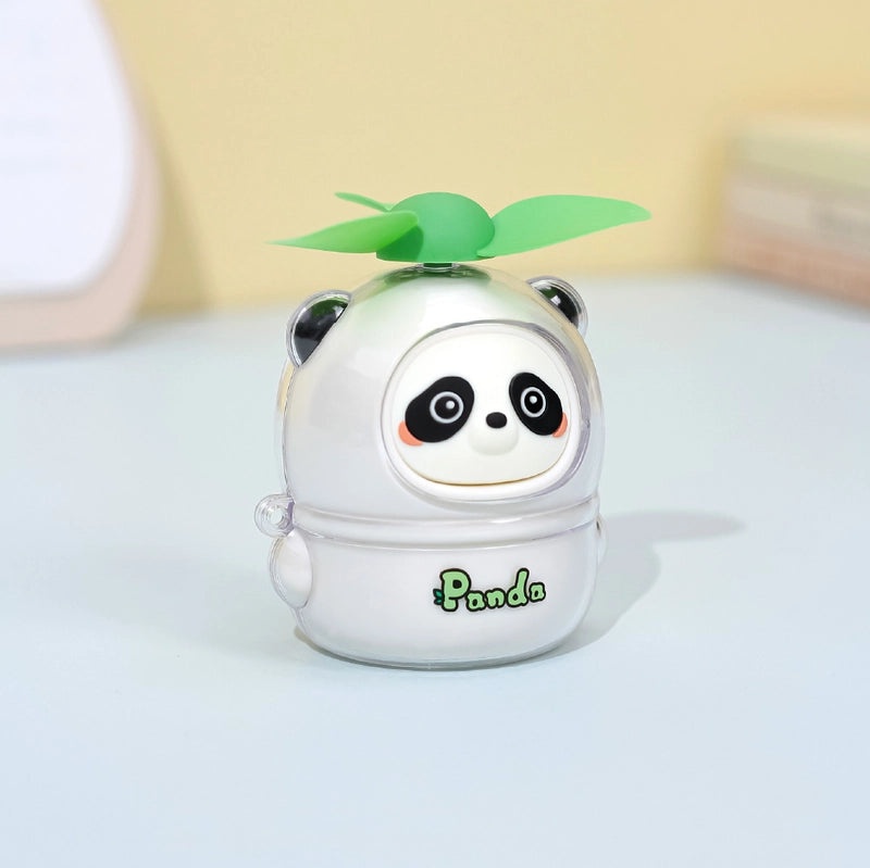 Cute Cartoon Panda Mini USB Rechargeable Portable Fan for Kids | Portable Fans