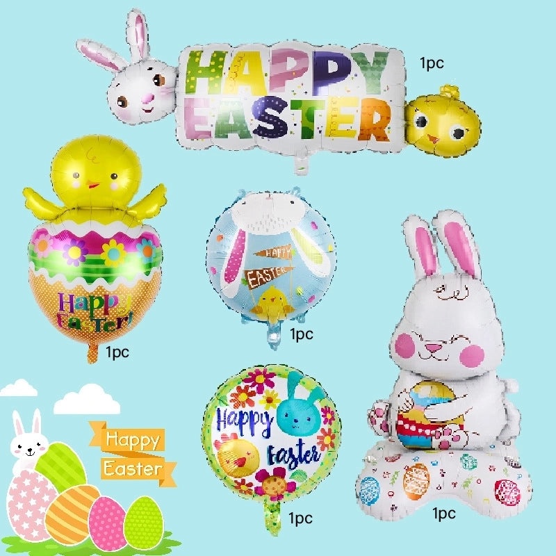 Easter Bunny Foil Balloon Decoration 1 Piece|Party Supplies Balloons