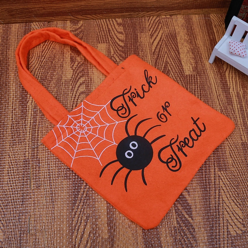 Spooky Halloween Pumpkin Tote Bag Perfect for Trick-or-Treating|Bags & Accessories