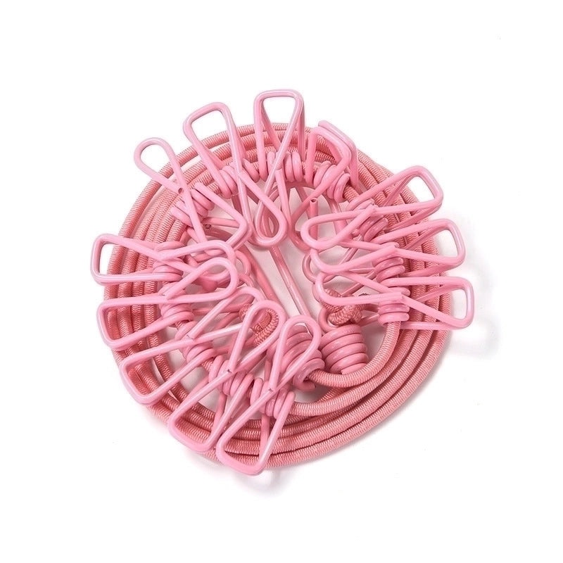 Durable Solid Color Iron Clothesline for Drying Laundry | Home & Garden