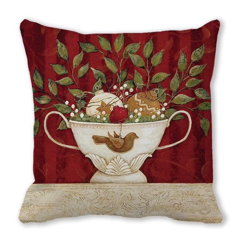 Festive Christmas Couch & Sofa Decorations for Holiday Home | Holiday Home Decor