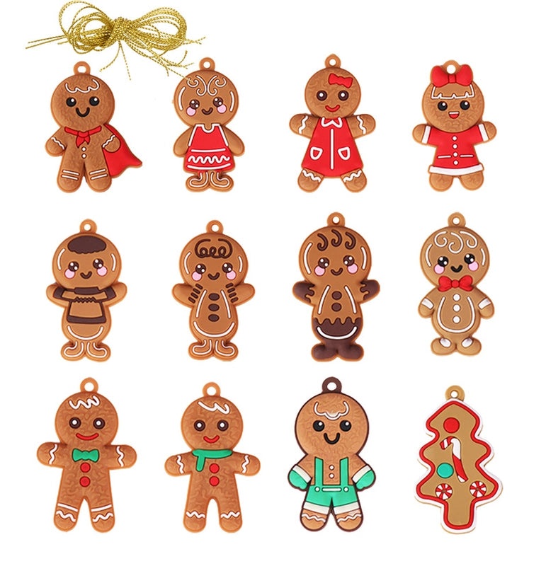 Christmas Gingerbread Man Pendant Ornament | Jewelry & Accessories