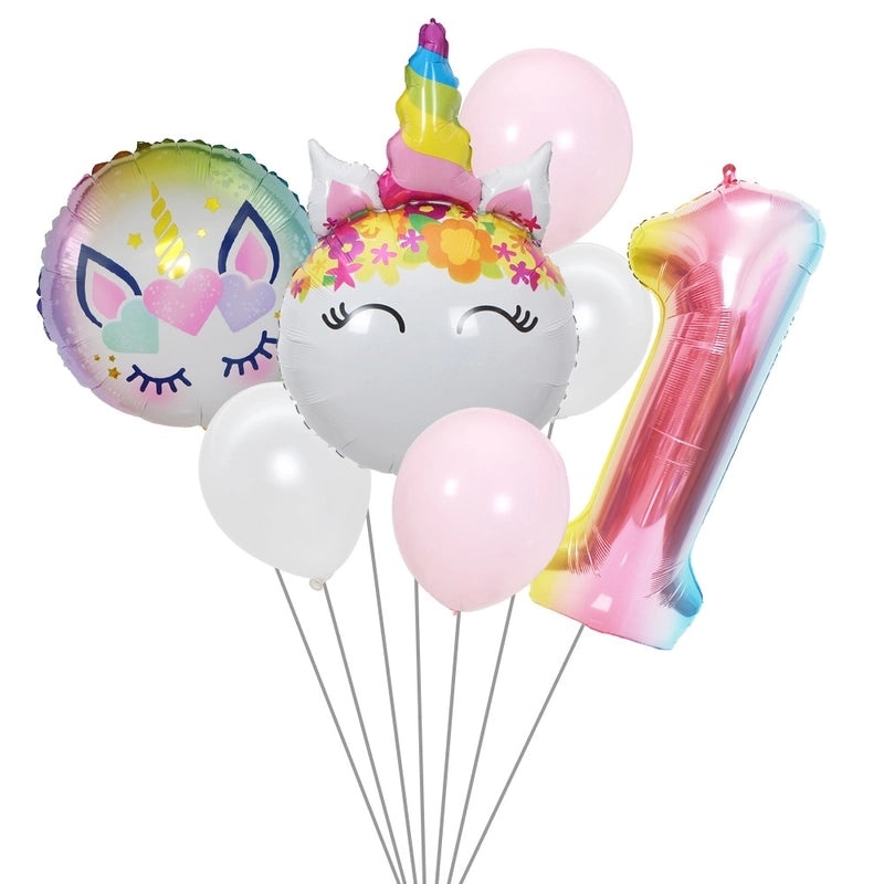 Colorful Star Rainbow Aluminum Foil Balloons for Home Party Carnival Decoration|Party Supplies Balloons