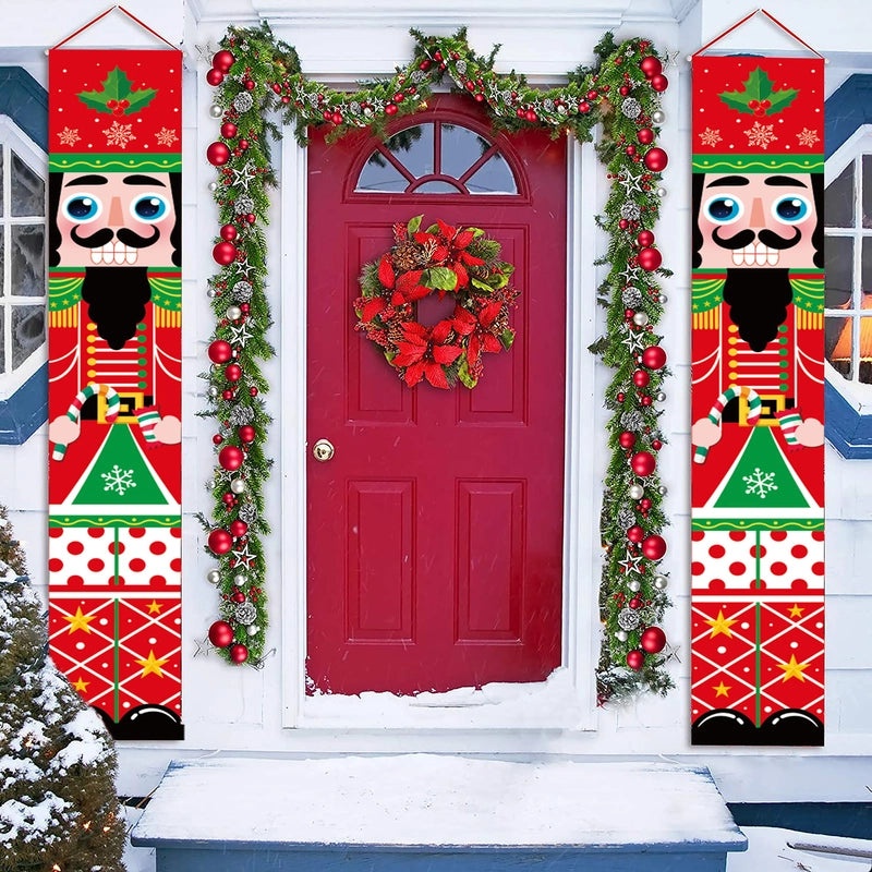 Christmas Santa Claus and Snowman Hanging Ornaments for Holiday Decor|Holiday & Festival Decorations