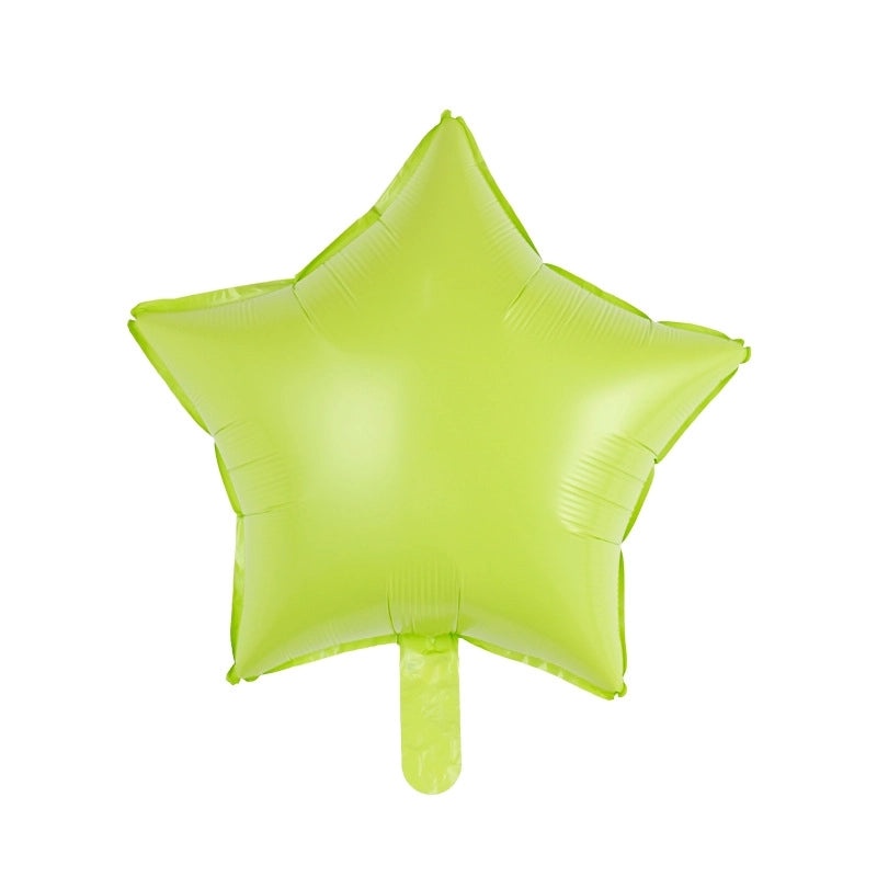 Birthday Star and Heart Shaped Aluminum Foil Balloons for Party Decorations|Party Supplies Balloons