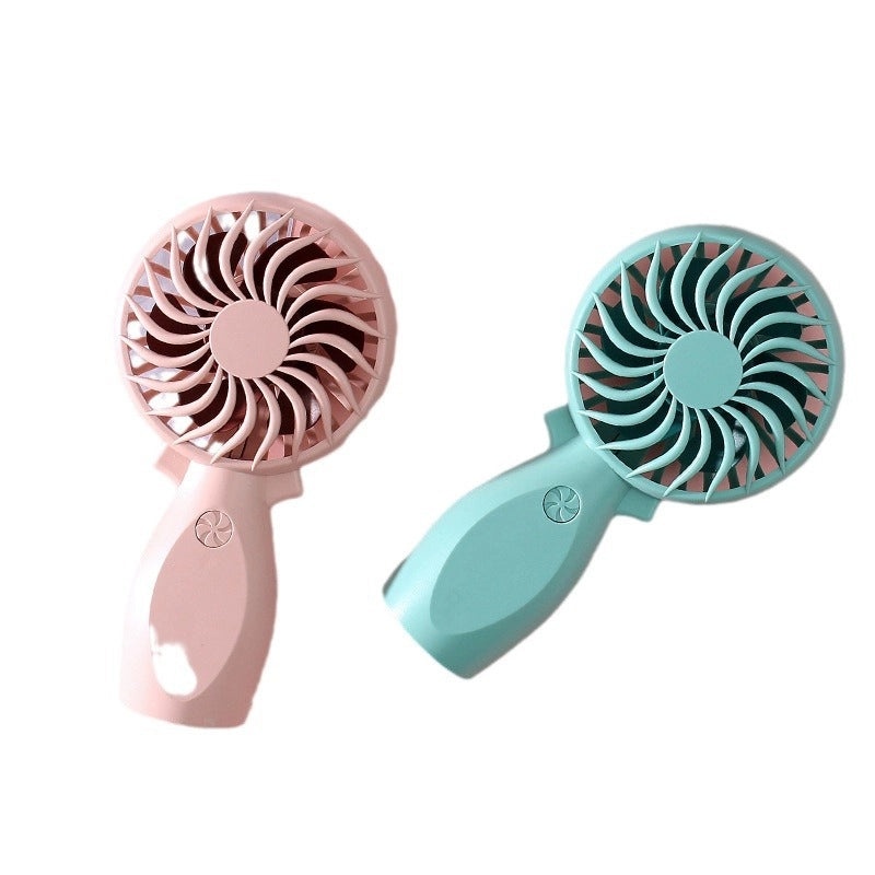 Mini Portable Solid Color Plastic Fan|Home & Garden Accessories