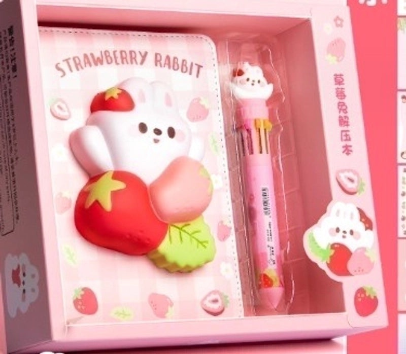Cute Cartoon School Notebook Set for Kids | Stationery & School Supplies