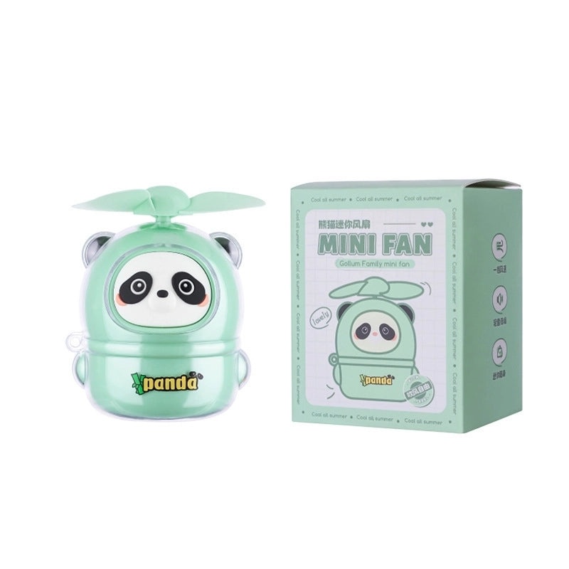 Cute Cartoon Panda Mini USB Rechargeable Portable Fan for Kids | Portable Fans