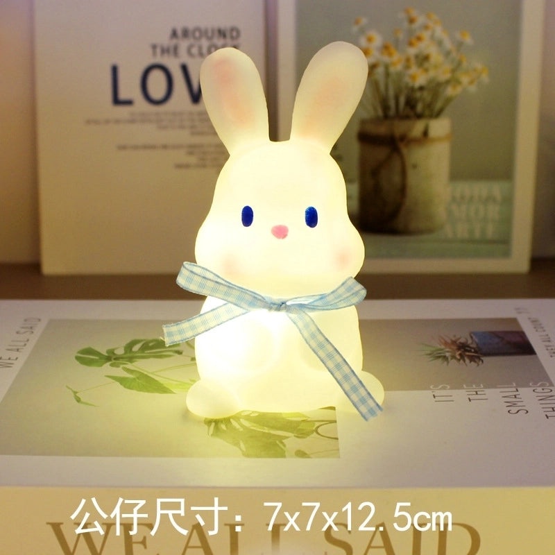 Adorable Bear and Duck Vinyl Night Lights for Indoor Birthday Decor|Home Decor Lighting