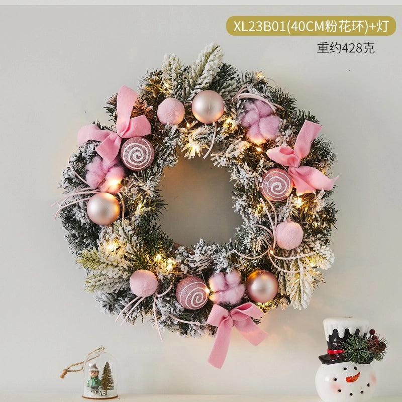 Festive Christmas Wreath Ornament for Home and Tree Window Hanging|Christmas Decorations