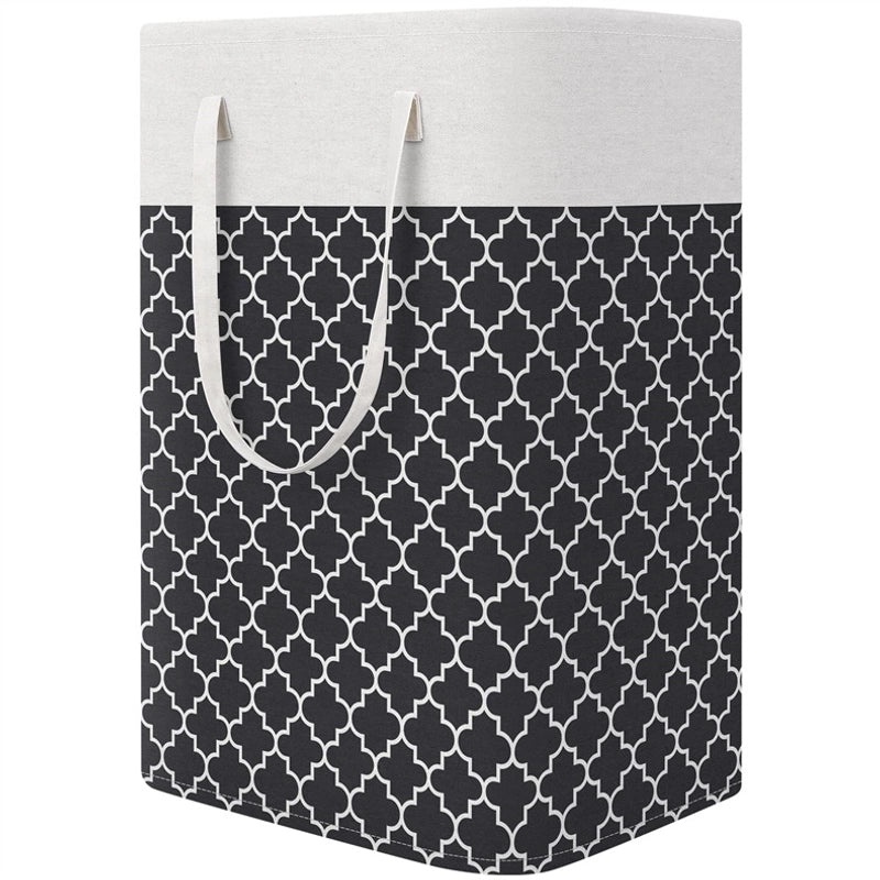 Simple Solid Color Fabric Laundry Hamper|Home Storage & Organization