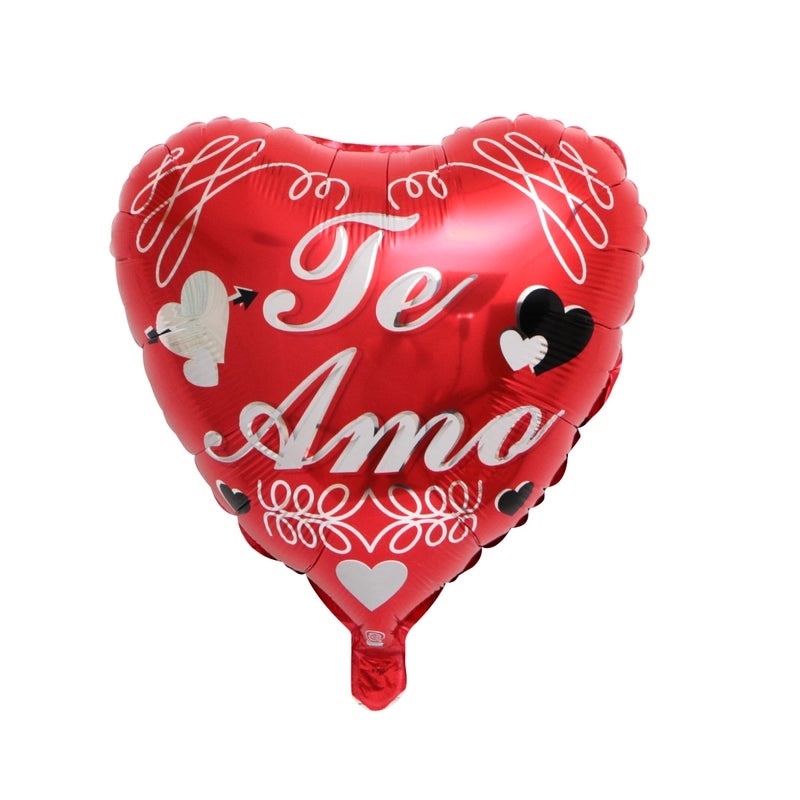 Romantic Heart-Shaped Aluminum Foil Balloons for Valentine’s Day Wedding Party Decorations|Party Supplies Balloons