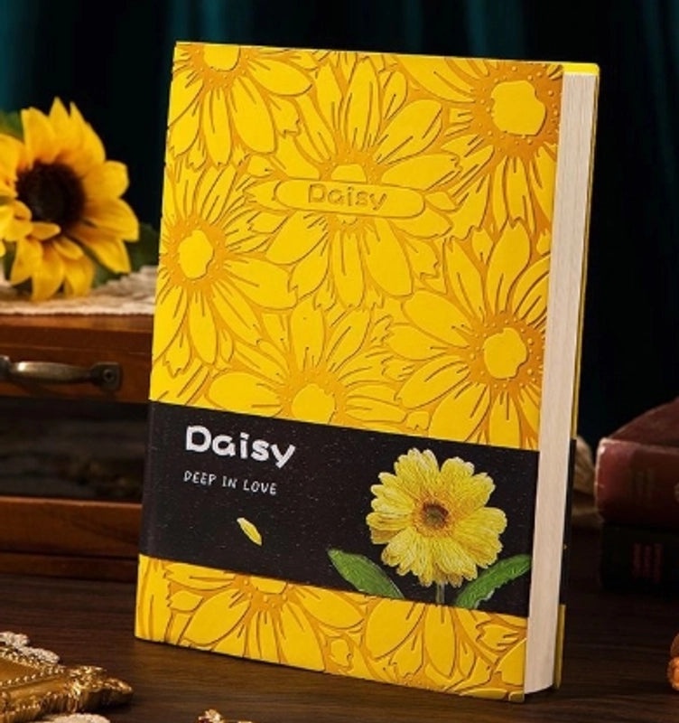 Elegant PU Leather Notebook Letter Design Perfect for School Learning and Casual Use|Stationery & Notebooks