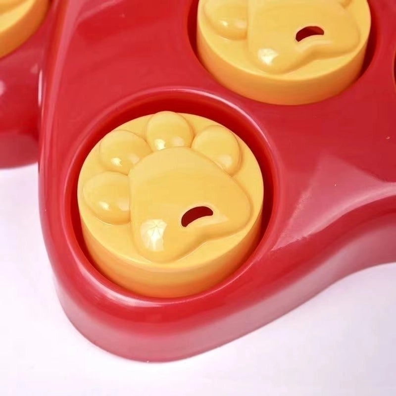 Eco-Friendly Minimalist Pet Toy Plastic Footprint Design 1 Piece|Pet Supplies Toys